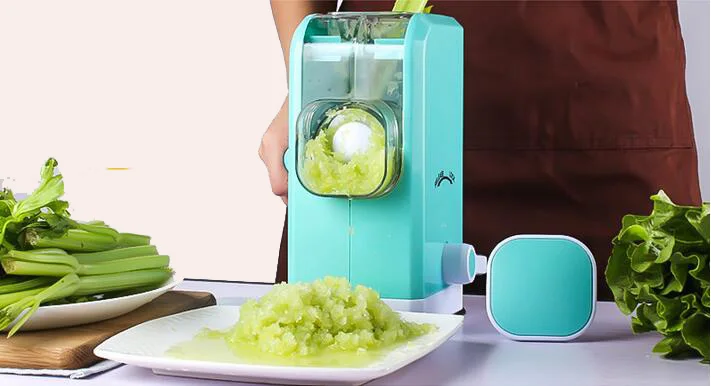  Manual Mixer Stainless Steel Blade High Quality Multi-function Meat Grinder Rotary Machine Kitchen  - 32918161130