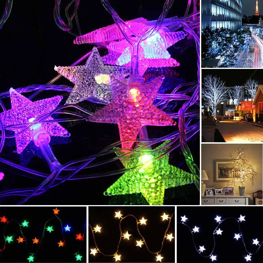LED Fairy String Lights Wedding Xmas Party Decor Outdoor Indoor Lamp 10M-30M 