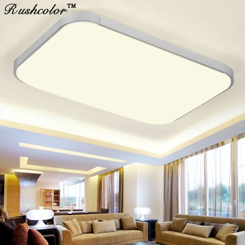 Современные светодиодные потолочные лампы с дистанционным управлением