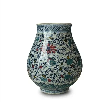 

Jingdezhen ceramics porcelain vase painted porcelain Fu doucai porcelain ornaments Home Furnishing statue bottle tube