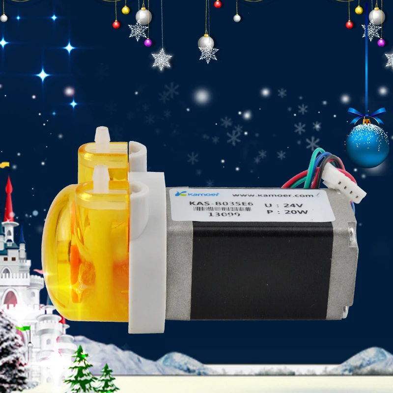 

Kamoer KAS-ST Peristaltic Pump Stepper Motor Water Pump (Free Shipping, PCB Control Support, Precise Control, More Powerful)