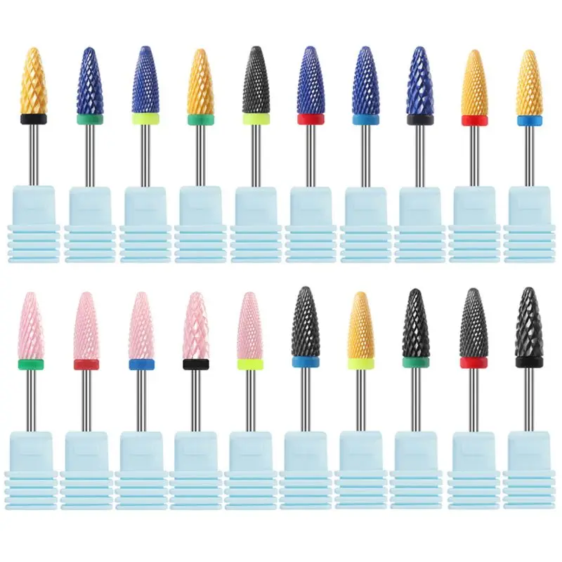 

Art Nail Pro 3/32" Ceramic Drill Bits Gel Removal Electric Manicure Pedicure Tool Manicure Drill Accessories