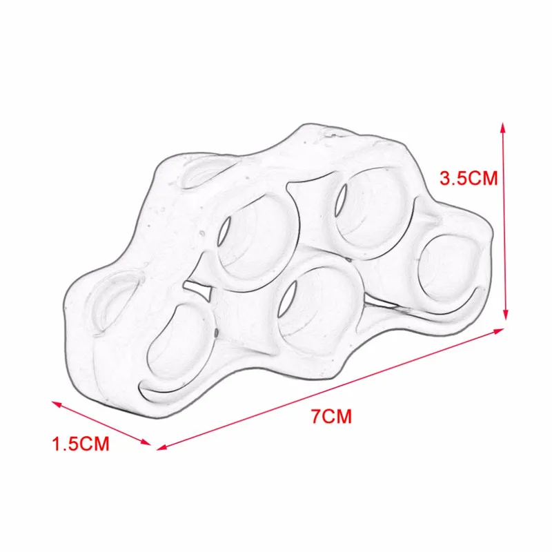 Силовая мышечная тренировка массажный инструмент для массажа пальцев Ручной Захват Кольцо Тренажер для здоровья массажер инструмент