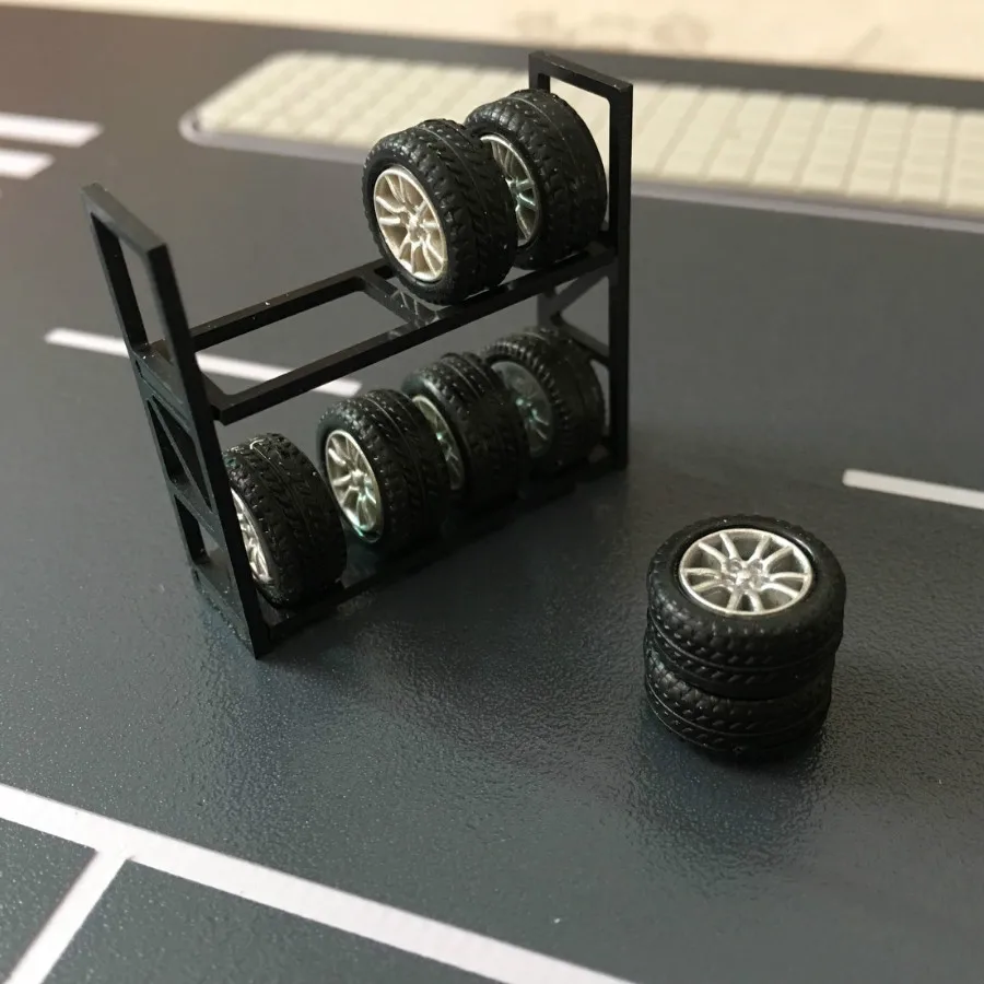 2sets lot 1 64 Tires 8 Packs Random Delivery For Architecture Car Model 2sets-lot-1-64-tires-8-packs-random-delivery-for-architecture-car-model