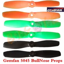 20pairs GemFan Propeller Prop 5 5045 BULLNOSE CW CCW For 250 FPV Quadcopter Color randomly send
