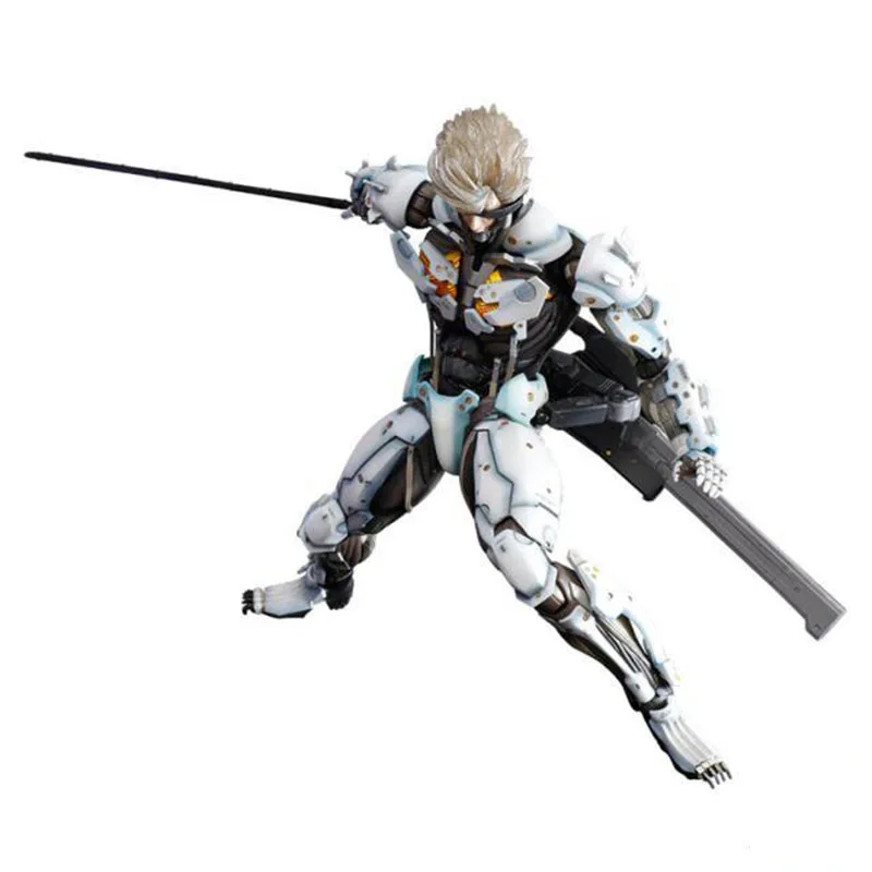 Play Arts PA Game Metal gear Rising Revengeance METAL gear SOLID The Phantom Pain Raiden/Jack экшн-фигурка коллекция игрушек 28 см