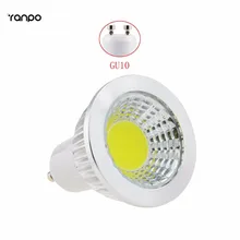 5 шт./лот ультра яркие красные/зеленые/GU10 6 Вт светодиодный лампочка прожекторов led лампы Теплый Холодный белый свет, переменный ток 85-265 в пятно света Высокая Мощность