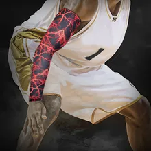 1 шт. налокотник для баскетбола дышащие Нескользящие высокие эластичные наружные манжеты УФ-рукав Защита компрессионные солнечные рукава