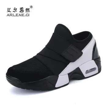 

2019 Low Cut Air Cushion Vulcanized Shoes for Men Damping Footwear Mens Casual Shoes Tenis Masculino Adulto Chuncky Trainers Men
