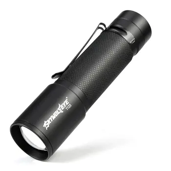 

T123 Telescopic flashlight Portable Powerful Practical Tactical LED Flashlight Super Bright For Hiking and Camping