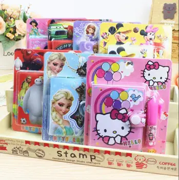 

2018 mini Students Children notes this cartoon little yellow people Christmas gift notebook 2-in-1 mini-notebook + ballpoint Set
