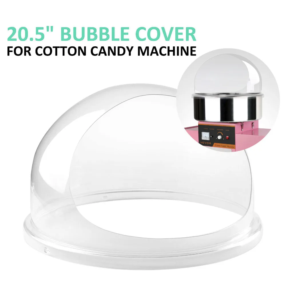 Ztopia Diameter Bowl Dome Bubble Cover 20.5 Inch for Cotton Candy