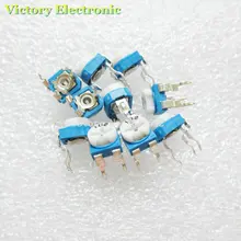 New 20PCS/Lot Trimmer Potentiometer RM065 RM-065 500Kohm 504 500K Trimmer Resistors Variable adjustable Resistors Wholesale