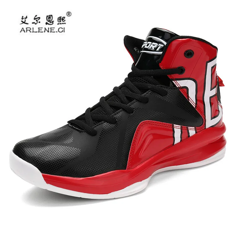 

Men Sport Shoes 2019 New Brand Sneakers Male Basketball Shoes Mens Trainers Ankle Boots Outdoor Zapatillas Deportivas Hombre Red