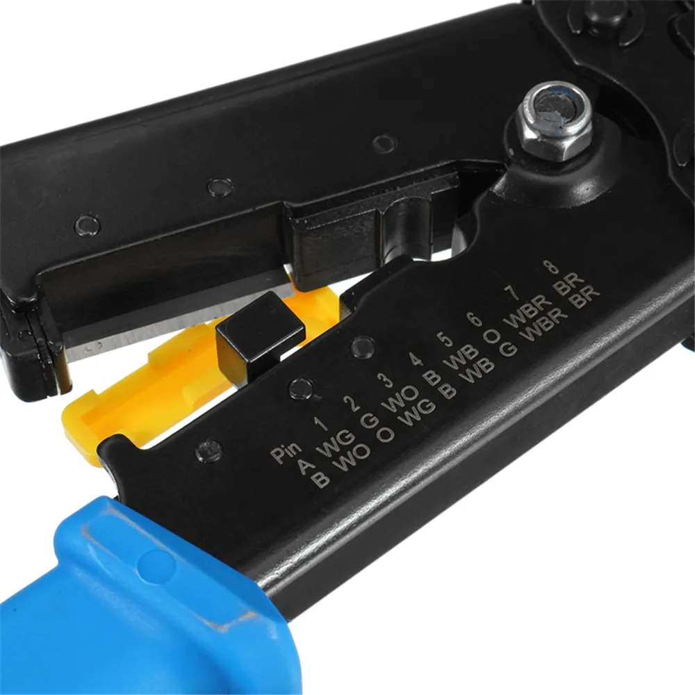 Multi-kinetic energy EZ network clamp RJ11 5 6P 8 P rj45 crimper Tools crimping pliers compression rj45 stripper