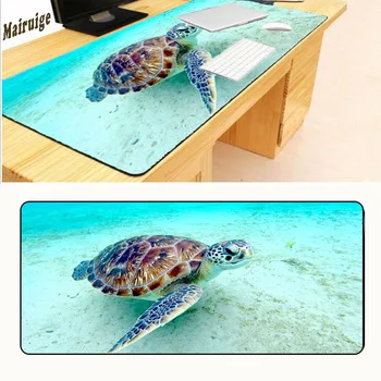 

Mairuige Free Shipping Tortoise on Water Surface Newest Arrival Item 900*400*2mm Customeized Amazing Mouse Pad Durable Mat