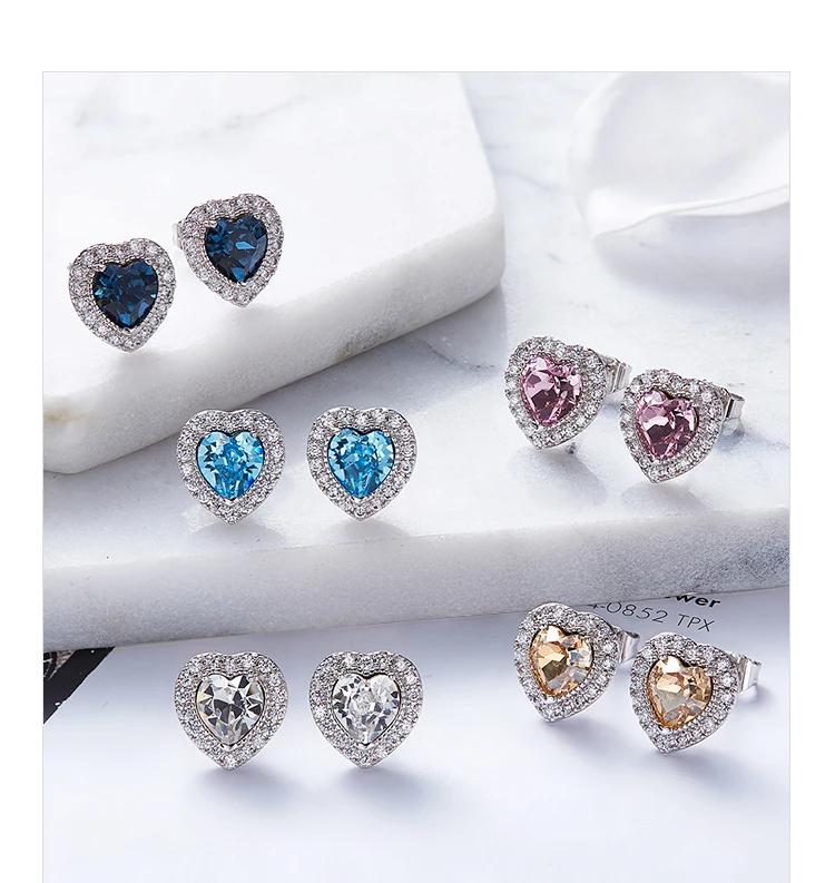 Swarovski Birth Stone Earrings (9)