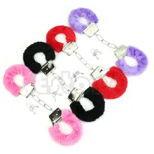 4 Color Sex Couple Game Sex Handcuffs Metal Wrist Cuffs Sex Slave Game Tools Sex Flirt Toys For Lovers Couple