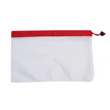 Vsen/5 шт в упаковке многоразовые мешки продукции веревочная сетка для овощей, фруктов, игрушек, хранилище, сумочка, высокое качество сетчатые мешки