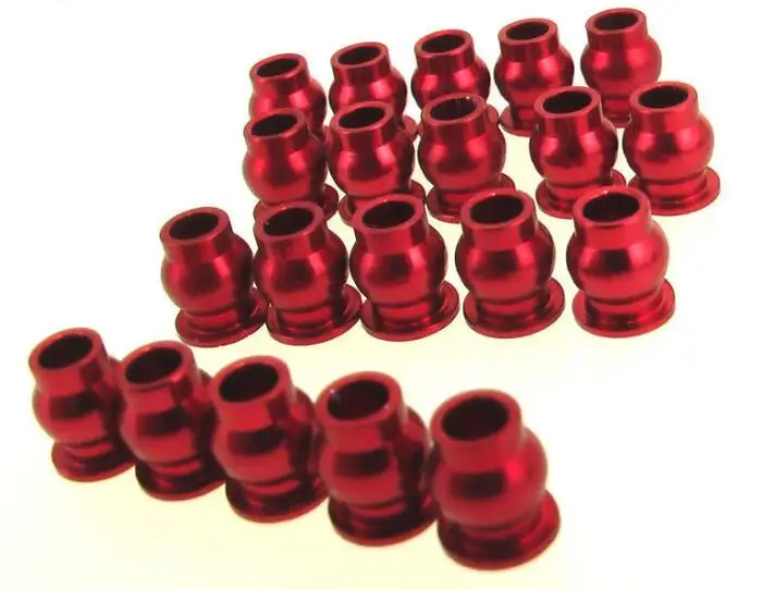 

Hot Racing Axial AX10 SCX10 II Wraith 2 Red Aluminum Hollow Ball Set SCP160B02