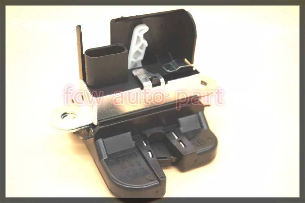 Ceny 5K0827505A 1K6827505E 5M0827505E 1P0827505D tylna blokada bagażnika pokrywa blokada zatrzask do VW GOLF V VI MK5 GOLF GTI GOLF MK6 do SEAT LEON