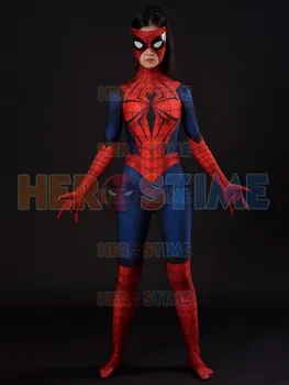 

Spider-Bitch Costume Spider-Girl Cosplay Suit 3D Printing Halloween Zentai Bodysuit