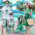 2019 Real Fam&iacute;lia Roupas Combinando Vestido de M&atilde;e e Filha Pai E Filho T-shirt Set Crian&ccedil;as Ver&atilde;o Ternos M&atilde;e Praia