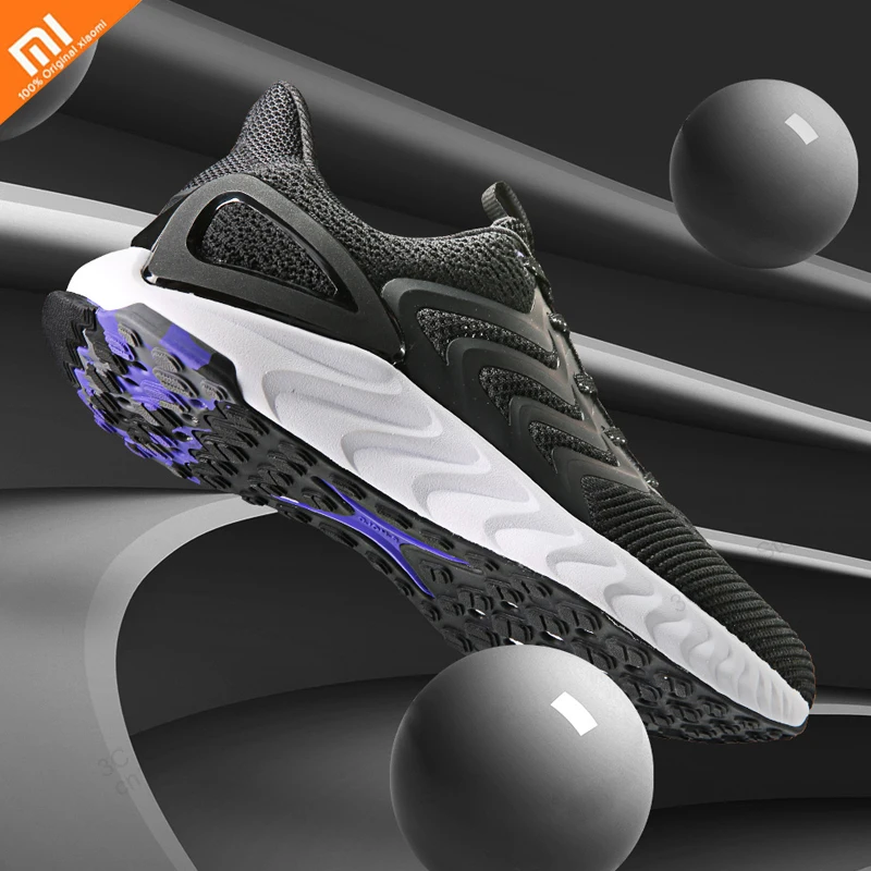 Xiaomi Men's shoes state very adaptive technology running shoes comfortable breathable wear non-sli