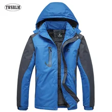 Бренд Плюс Размер XL-5XL зимняя куртка мужская Толстая теплая непромокаемые парки Мужская бархатная верхняя одежда с капюшоном снежное горное пальто