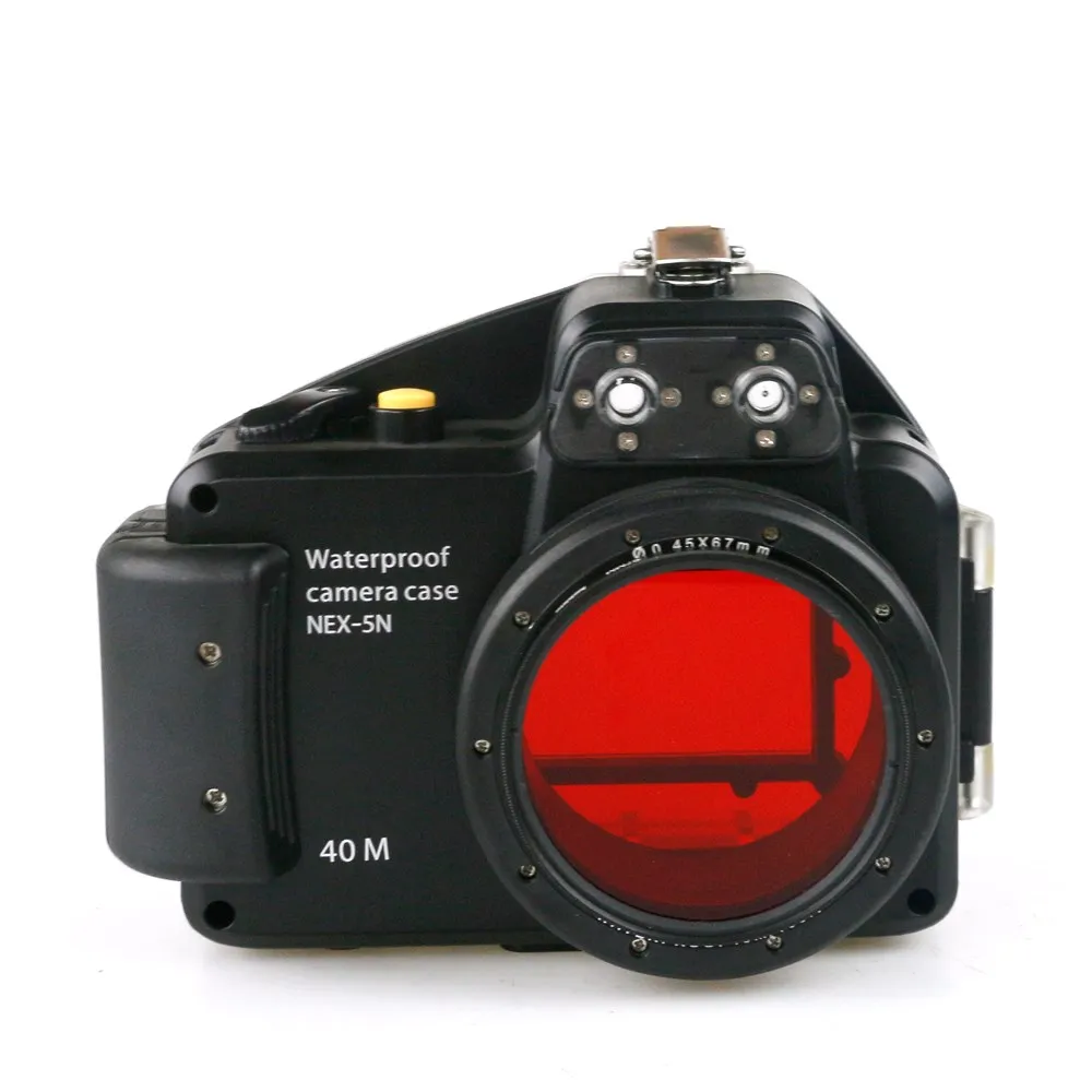 For Sony NEX 5N Camera Underwater 40m Photography Waterproof Housing Case Diving Surfing Swiming Drifting Camera Accessory Cover