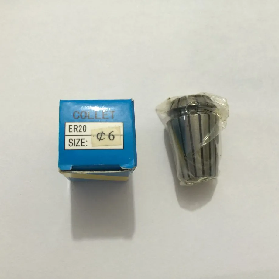 ER20 6mm Spring Collet Set For CNC milling lathe tool Engraving machine