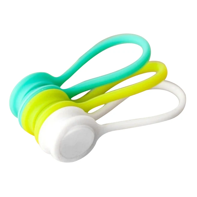 3x Multifunction Earphone Cord Winder Cable Holder Organizer