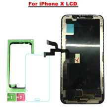 

100% Tested Work Good 5.8'' LCD For iPhone X LCD Display Touch Screen Digitizer Assembly No Dead Pixels iphonex display screen