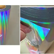 2" x 40"/50 см x 200 см Лазерная Красочная голограмма R ПВХ теплопередача виниловая термопресс футболка железо на HTV