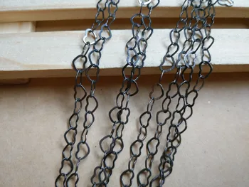 

Free shipping bracelet necklace material DIY accessories Jewelry parts copper chain4.9*6MM SMM1128