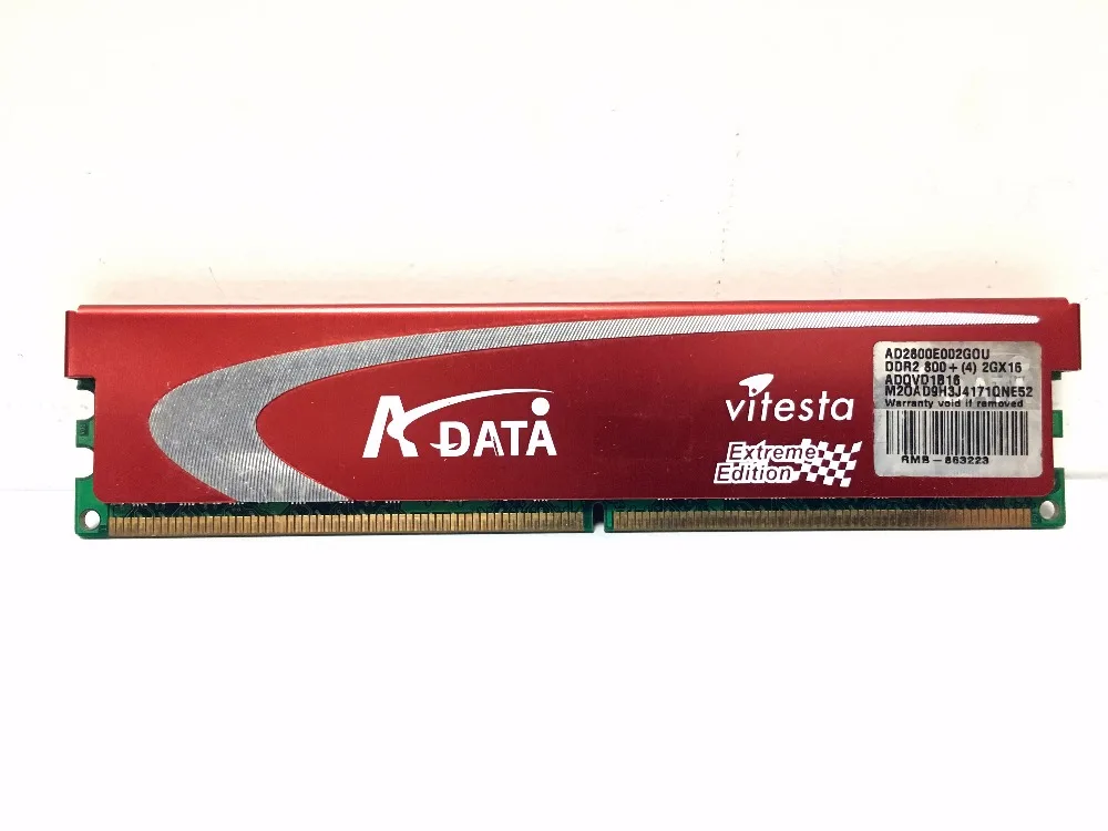 ADATA DDR2 2GB Ram 800Mhz 1066Mhz PC2 6400U 240Pin память для настольного компьютера 2G|Оперативная