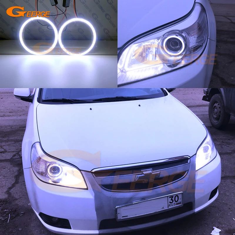 For Chevrolet Epica 2007 2008 2009 2010 2011 2012 2013 Excellent angel eyes Ultra bright illumination COB led angel eyes kit for mazda 3 mazda3 bl sp25 mps 2009 2010 2011 2012 2013 excellent ultra bright illumination ccfl angel eyes kit