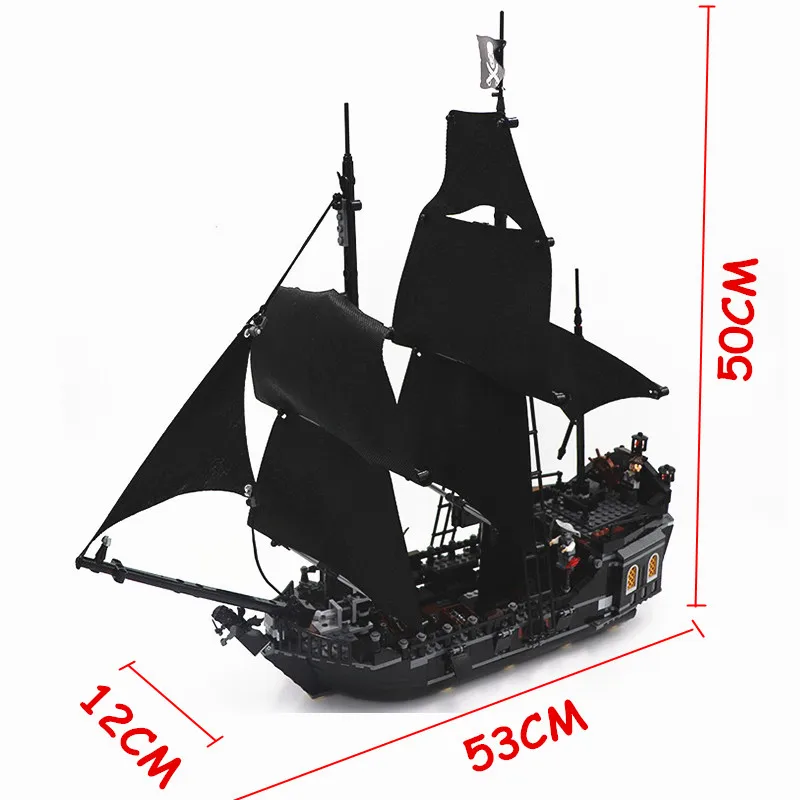 22001 16009 16006 строительные блоки королева месть Пираты Имперского военного корабля корабль с американским флагом 10210 4195 обучающая игрушка для детей - Цвет: 16006 804pcs