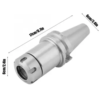 

Cnc Tool Holder Lathe Tool Holder BT40-ER32-100 High Speed Steel Collet Chuck Holder CNC Milling Lathe Spindle Tool Tool