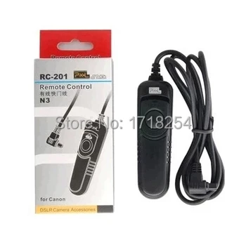 

Pixel RC-201/N3 Camera Shutter Remote Control with Cable For Canon 5D Mark III 1D 1DX 7D 7D2 40D 50D 30D 20D 5D Mark II