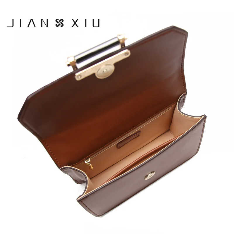 JIANXIU/женские сумки мессенджеры из спилка кожаная сумка Bolsos Mujer Tassen новинка 2019