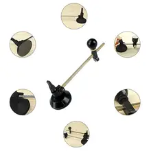 Горячая 24 см 1 шт. Травосборник 6 колесный компасы круговой резки с присоской черный Mayitr круглый резак стеклянный компас 5pz