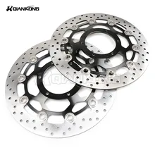 Free shipping Front Brake Rotors for HONDA CB1300 2003 2004 2005 2006 2007 2008 2009 2010 CBR600 2003 2004 2005 2006 цена Free shipping Front Brake Rotors for HONDA CB1300 2003 2004 2005 2006 2007 2008 2009 2010 CBR600 2003 2004 2005 2006 цены онлайн