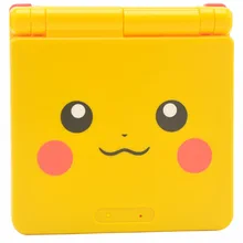 Пикачу Запчасти для авто полный Корпус В виде ракушки для Gameboy Advance SP GBA SP для Pokemon