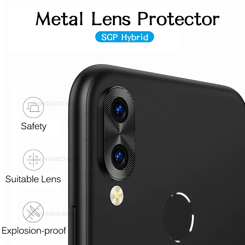 Роскошная Защита объектива камеры для Xiaomi Redmi Note7 Note 7 Pro металлическая защита
