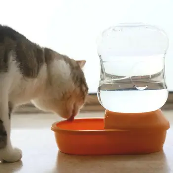 

TPFOCUS Pet Eating tool Large Capacity Auto Water Food Small Pet Dogs Cats Bowl Pet Drinking Fountain Dispenser plastic 2L
