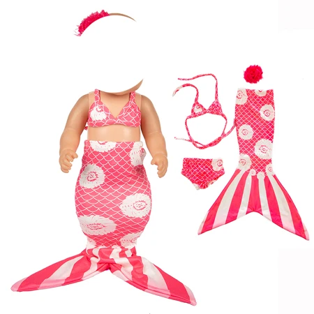 17inch reborn baby Doll clothes pajama set baby doll jumpsuit for 18