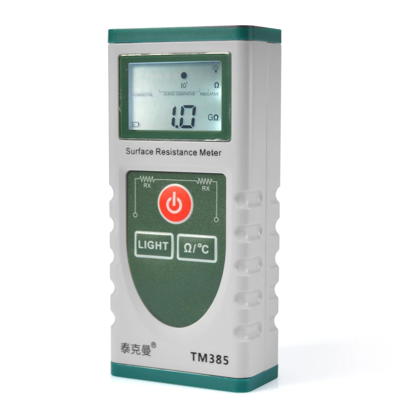 

The surface resistance tester anti electrostatic test instrument Taiwan detector digital electrostatic measurement TM385