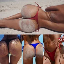 MSSNNG одежда для плавания женская сексуальная бразильская дерзкая черная бикини нижняя часть стринги Купальный костюм нижняя часть бикини для плавания короткий купальник для женщин