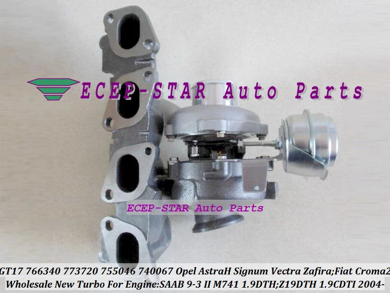 GT1749V 766340 773720-5001S 773720-0001 755046-0003 755046-0002 773720 755046 740067 Turbo For SAAB 9-3 II M741 1.9DTH 1.9CDTI (1)